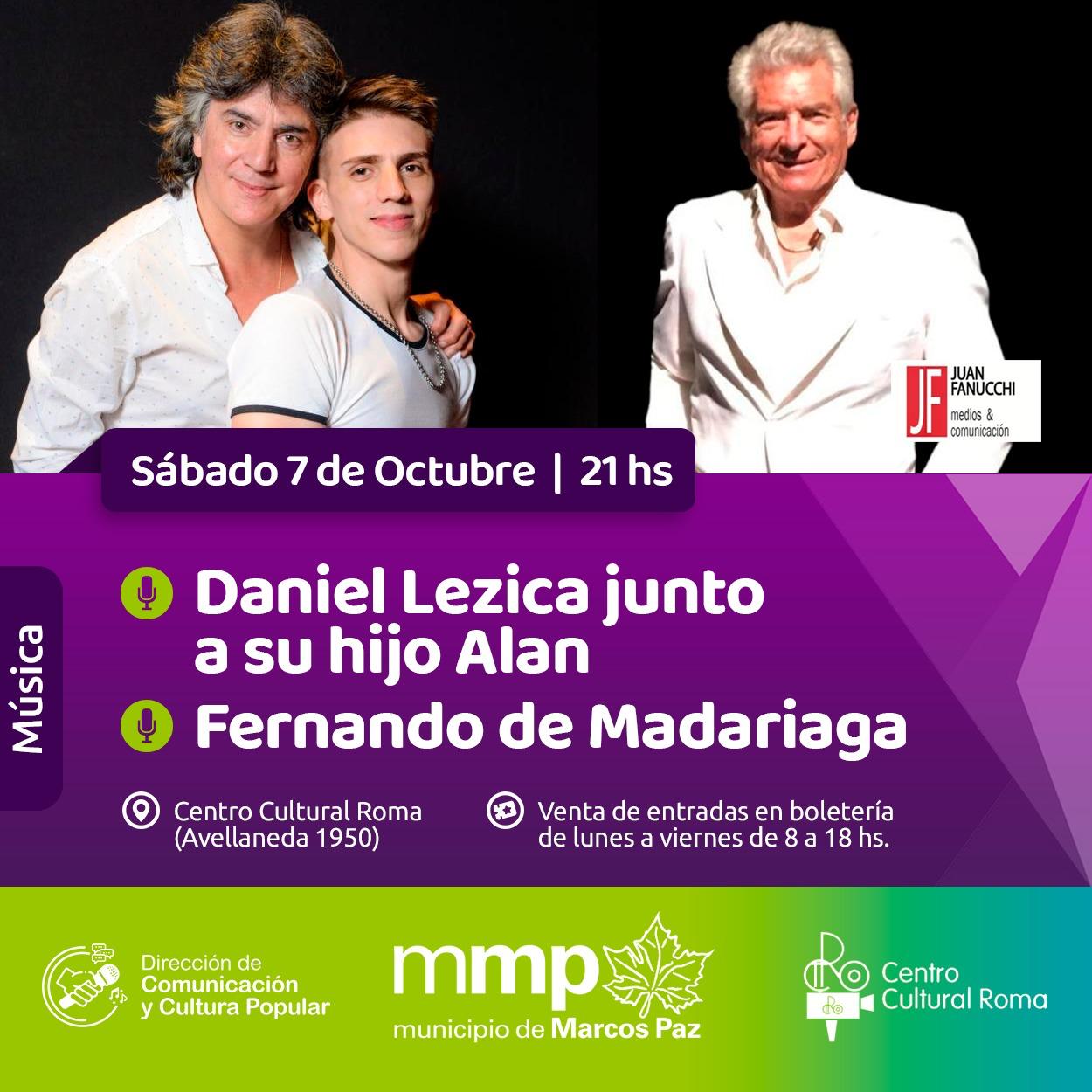 Daniel Lezica junto a su hijo Alan / Fernando de Madariaga